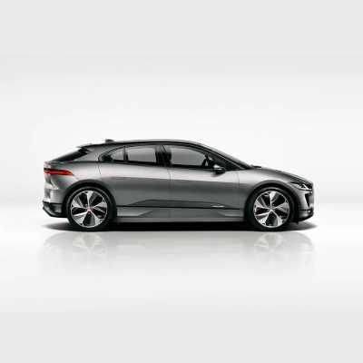 Sleek Side View of Jaguar I-PACE (23MY) Electric AWD Black